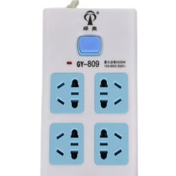 GY 809 6位5米總控開關(guān)過載保護(hù)電源轉(zhuǎn)換器 安全高效的插座選擇